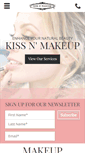 Mobile Screenshot of kissnmakeup.com